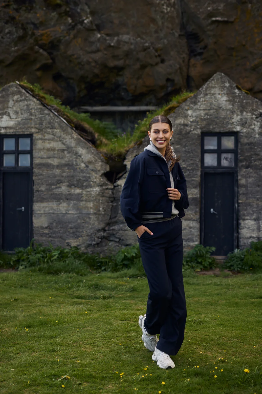 Nukus Olivia Jacket NKF13022 Navy - Afbeelding 2