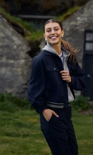Nukus Olivia Jacket NKF13022 Navy
