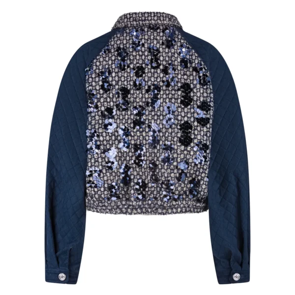 Nukus Milou Jacket Paillet NKF13025 Navy - Afbeelding 9