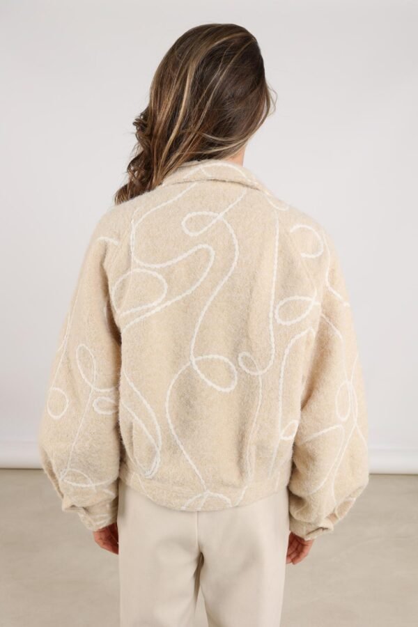 Nukus Jacket Milou NKF13017 Zand - Afbeelding 6