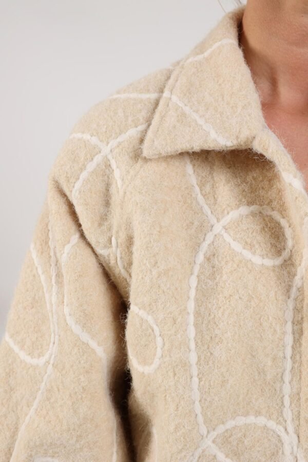 Nukus Jacket Milou NKF13017 Zand - Afbeelding 5