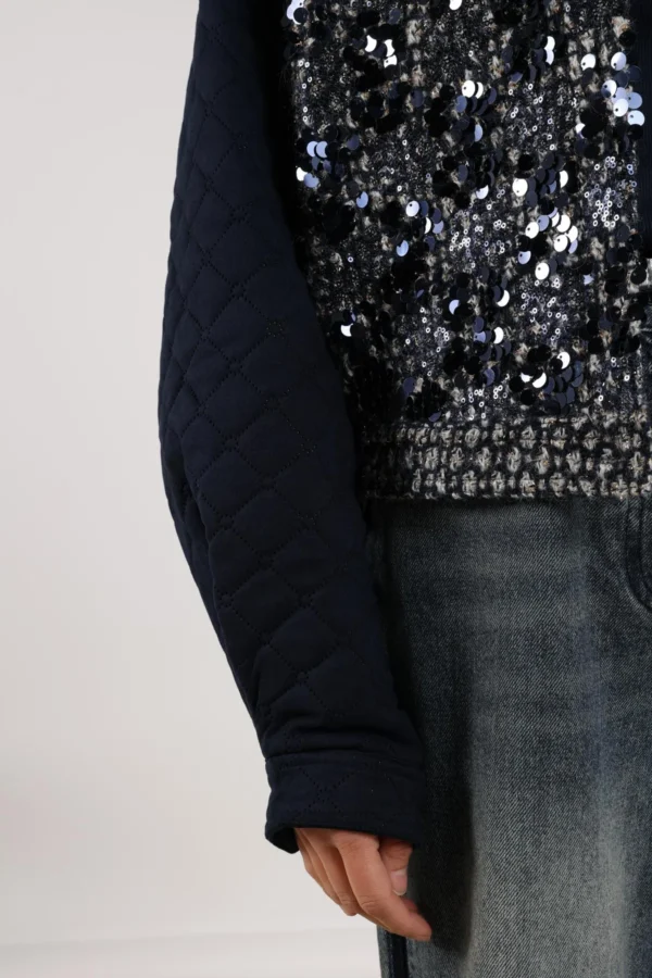 Nukus Milou Jacket Paillet NKF13025 Navy - Afbeelding 5