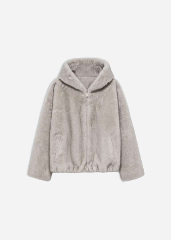 Studio AR Jas Ruby Reversible Faux Mink 05TL256039.01 Clay - Afbeelding 4
