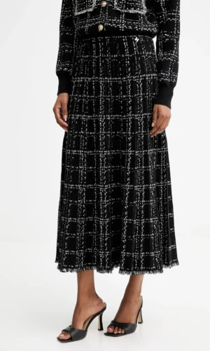 Silvian Heach Rok Hanlan GPA25286LO Zwart/Wit