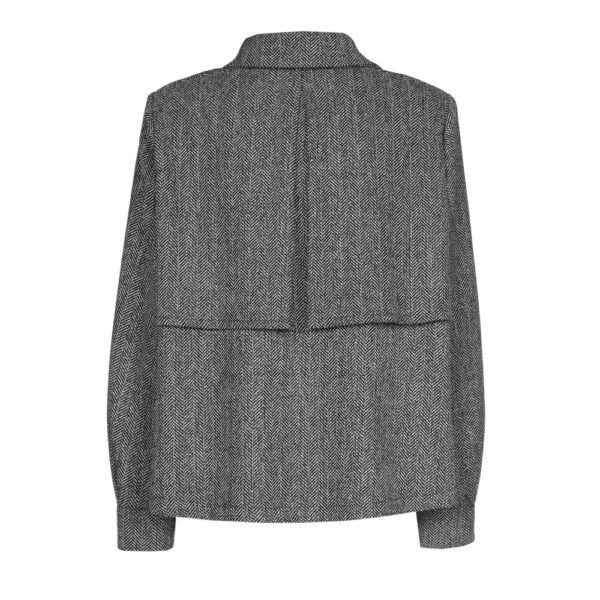 Caroline Biss Korte Rechte Top Soepele Tweed 4621 Multi Color - Afbeelding 7