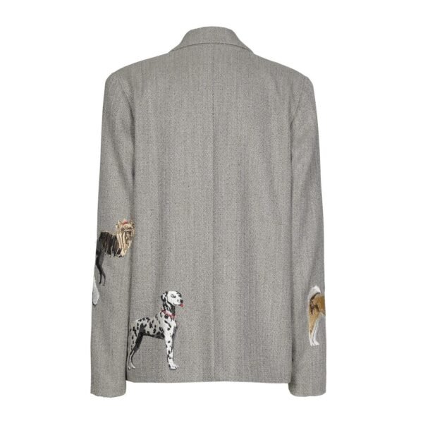 Caroline Biss Blazer Flanel 4855 Grijs Multi Color - Afbeelding 5