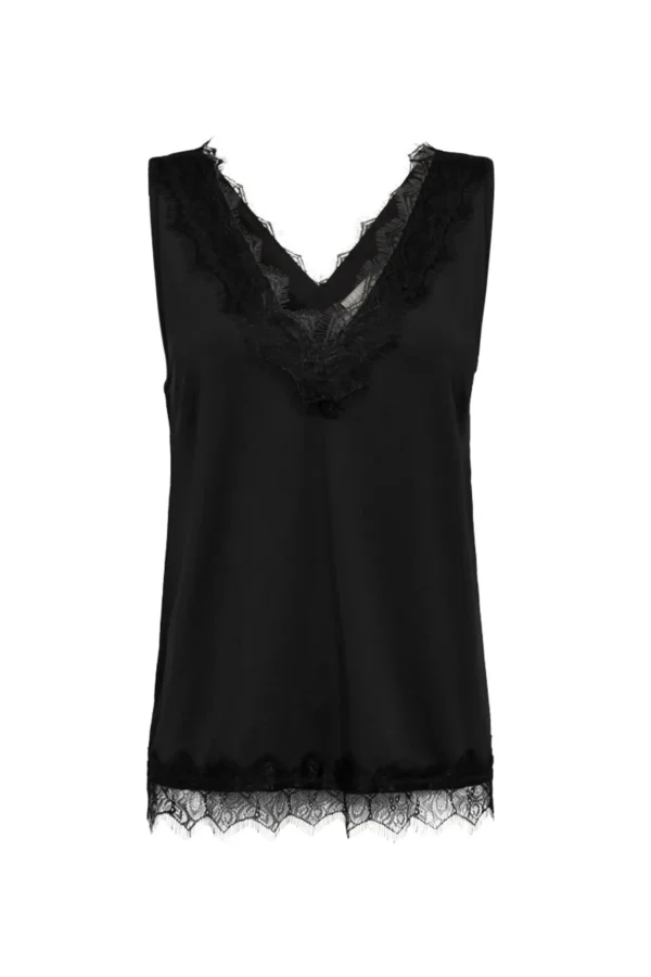 Freequent FQBICCO Lace Top 206329 Zwart