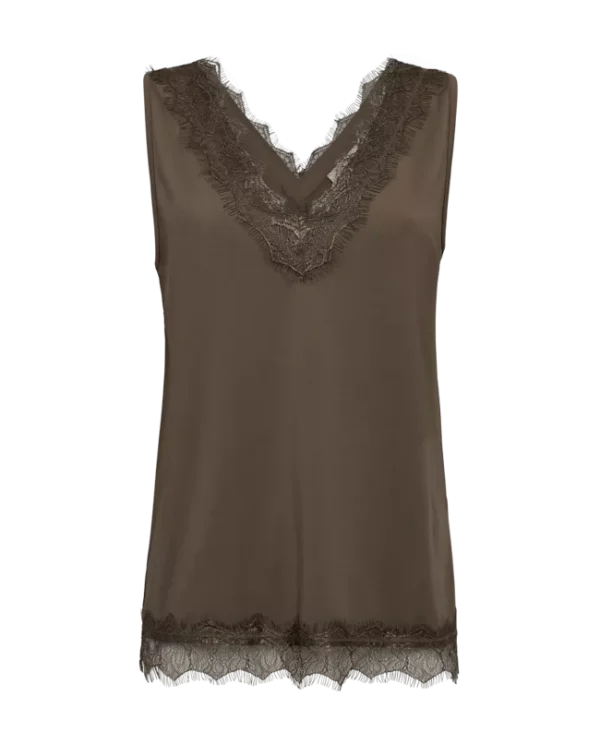 Freequent FQBICCO Lace Top 206329 Morel