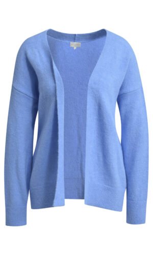 Milano Open Vest Oversized Schouders Lange Mouwen 53-5442-9943 Cornflower Blue