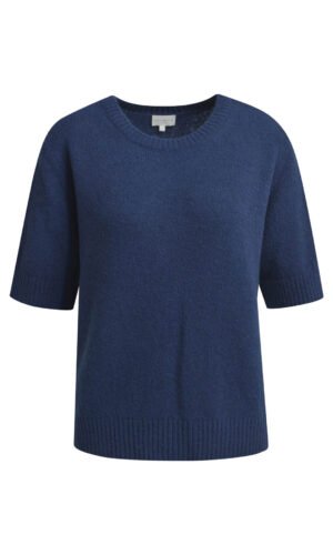Milano Pullover 1/2 Mouw Ronde Hals 53-5442-9807 Marine
