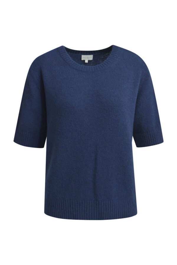 Milano Pullover 1/2 Mouw Ronde Hals 53-5442-9807 Marine