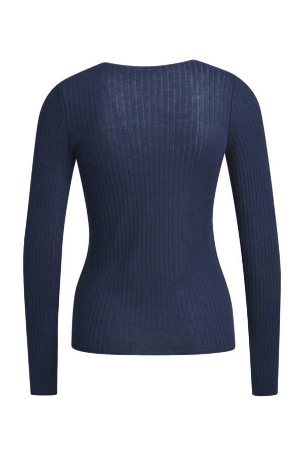 Milano Getailleerde Pullover 53-5459-9119 Marine - Afbeelding 2