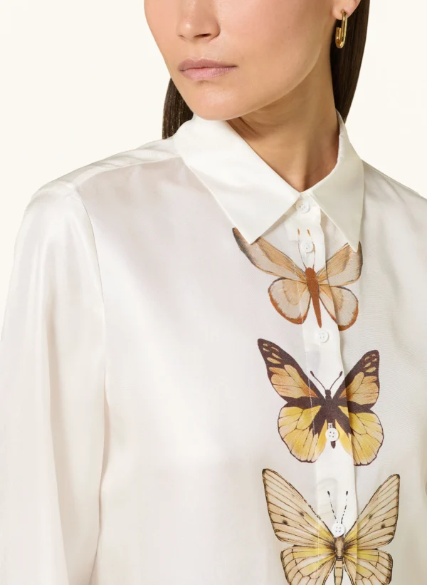 Herzen's Angelegenheit Zijde Blouse 6190 Sunn Rust Multi - Afbeelding 2