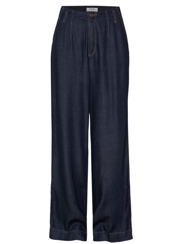 Toni Wide Leg Jeans Liv 12-48 1125-27 Dark Blue - Afbeelding 6