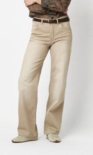Toni Wide Leg Jeans Liv 12-94 1125-36 Beige