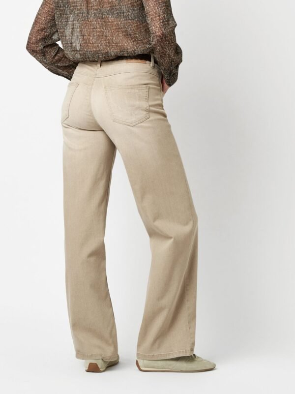 Toni Wide Leg Jeans Liv  12-94 1125-36 Beige - Afbeelding 5