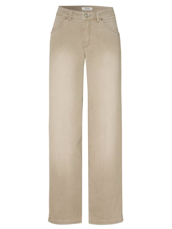 Toni Wide Leg Jeans Liv  12-94 1125-36 Beige - Afbeelding 6