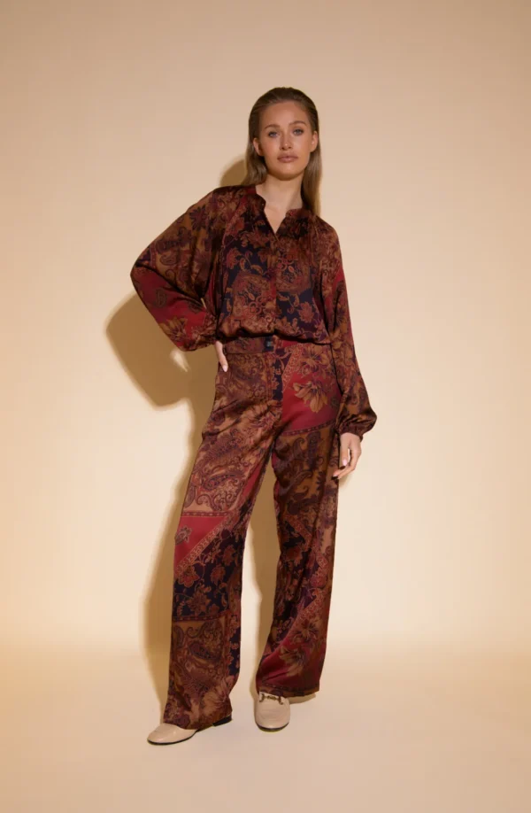 Amaya Amsterdam Broek Anne Multi Print - Afbeelding 4