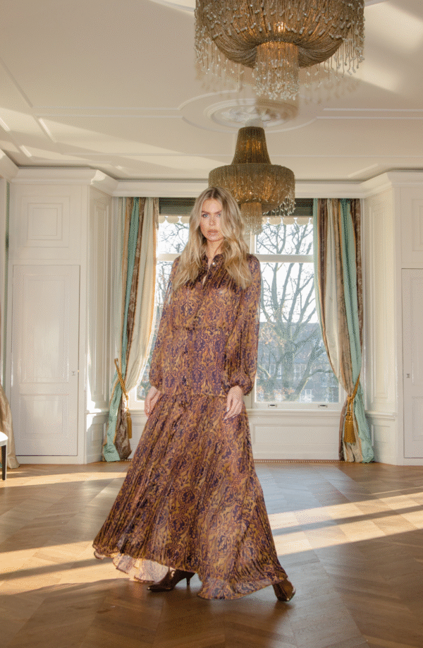 Amaya Amsterdam Blouse Indy Multi Print - Afbeelding 4