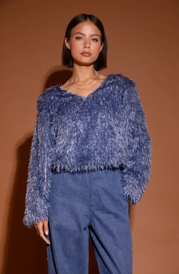 Studio Amaya Top Bridget Blauw - Afbeelding 2