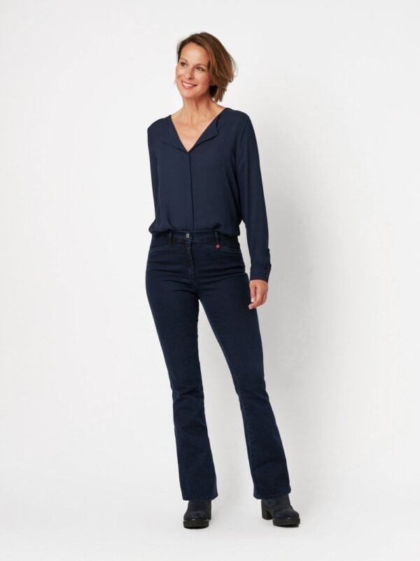 Toni Relaxed Bootcut Jeans 21-312843-26 Dark Blue - Afbeelding 2