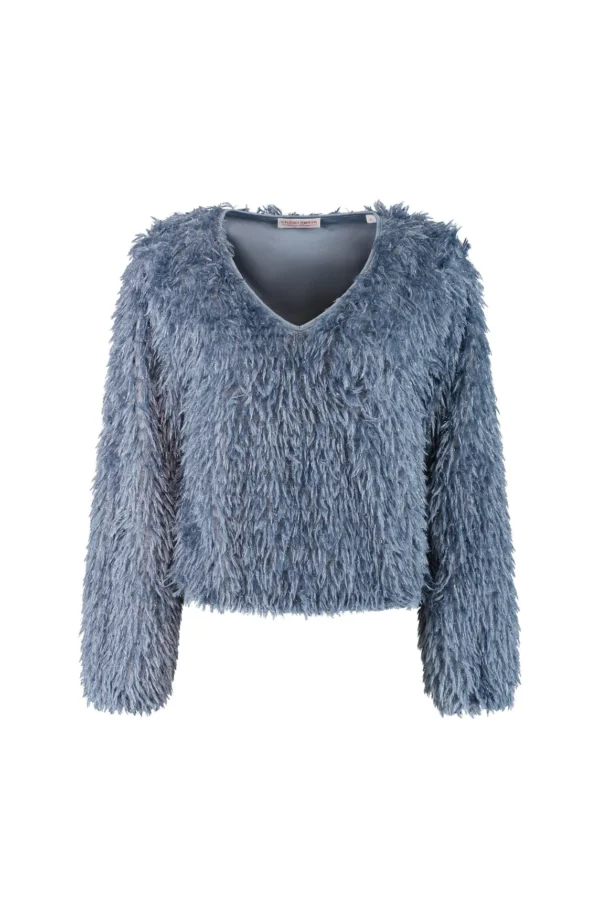 Studio Amaya Top Bridget Blauw