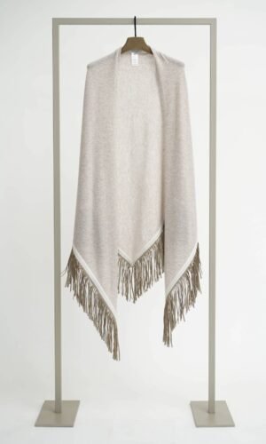 Herzen's Angelegenheit Poncho 5001 Lichtgrijs