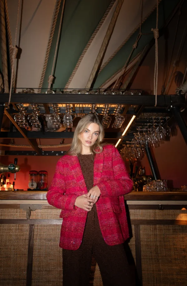 Studio Amaya Blazer Olivia Roze - Afbeelding 2