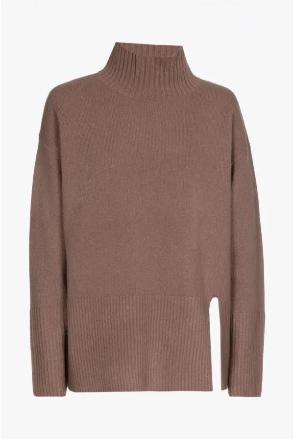 Xandres Oversized Pull Andri 98545 Deep Taupe - Afbeelding 7
