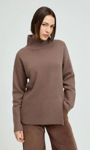 Xandres Oversized Pull Andri 98545 Deep Taupe