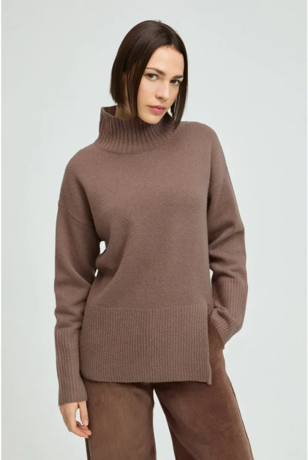 Xandres Oversized Pull Andri 98545 Deep Taupe
