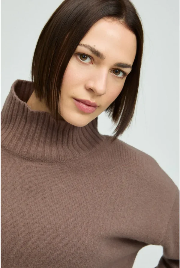 Xandres Oversized Pull Andri 98545 Deep Taupe - Afbeelding 2