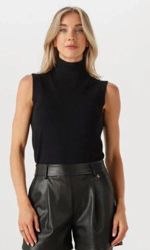 Silvian Heach Spencer Turtle Neck Warmy GPA25037LU Zwart