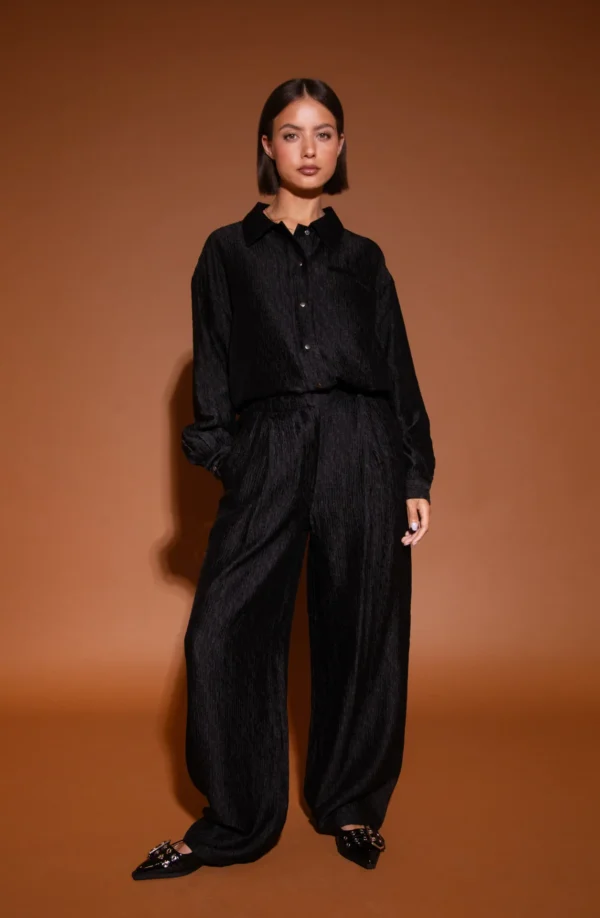 Studio Amaya Broek Lumi Zwart - Afbeelding 2