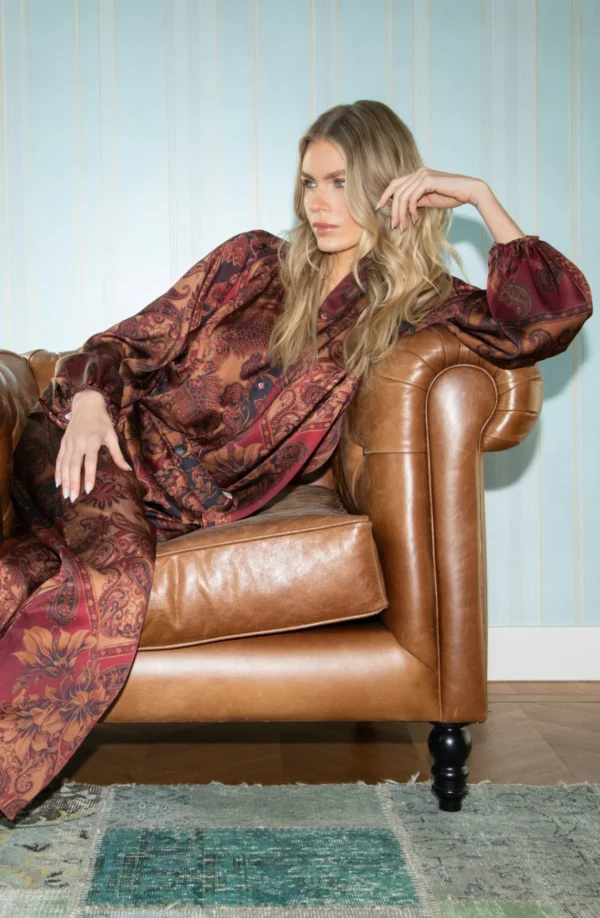 Amaya Amsterdam Blouse Colette Multi Print - Afbeelding 3