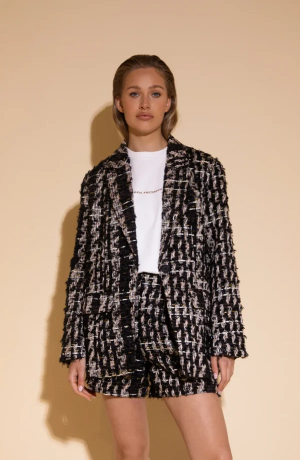Amaya Amsterdam Blazer Momo Zwart - Afbeelding 2