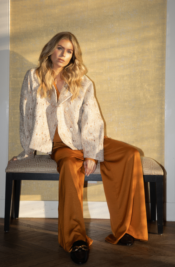 Amaya Amsterdam Broek Pina Bruin - Afbeelding 2