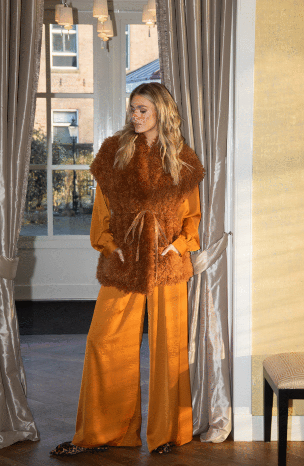 Amaya Amsterdam Broek Pina Bruin - Afbeelding 3