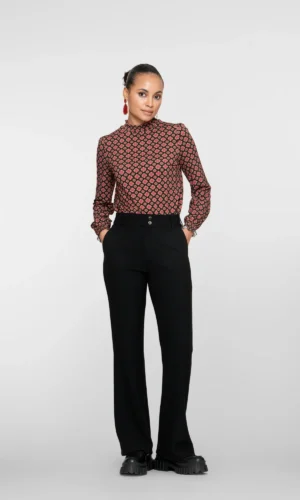 Geisha Comfy Broek 51610-21 Zwart