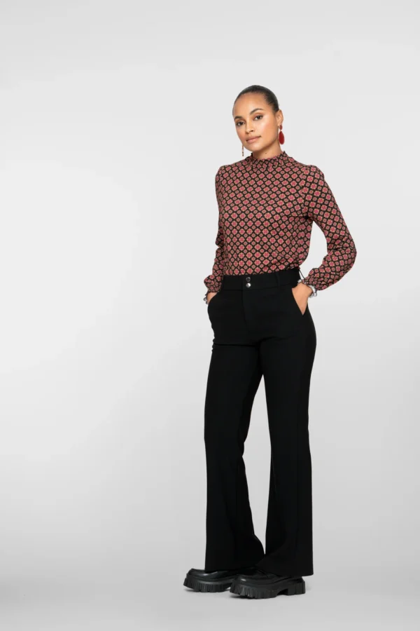 Geisha Comfy Broek 51610-21 Zwart - Afbeelding 3