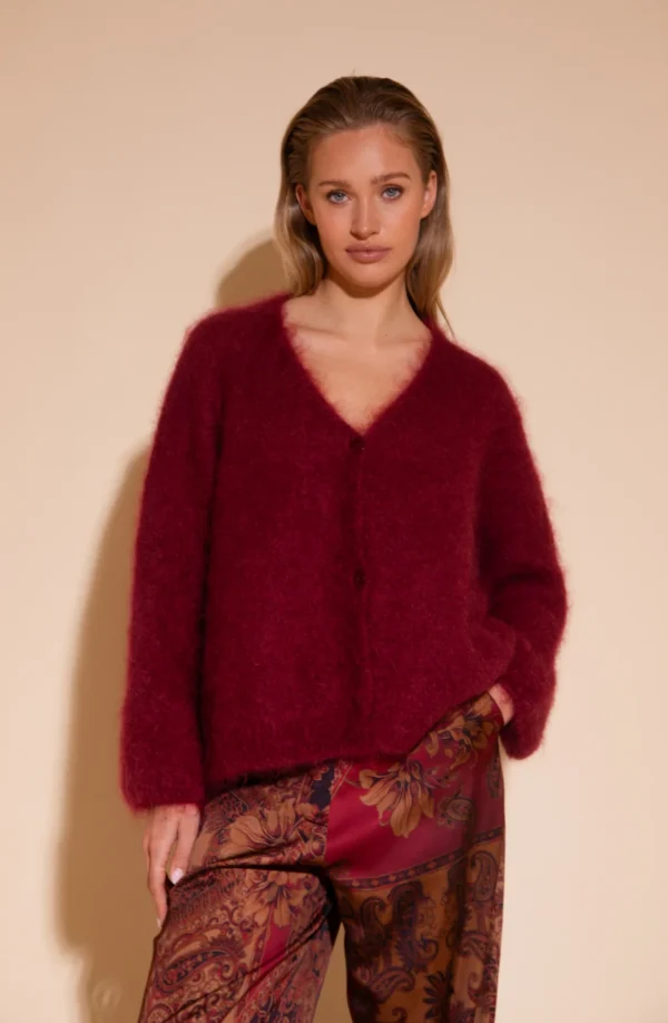 Amaya Amsterdam Vest Roos Bordeaux - Afbeelding 3