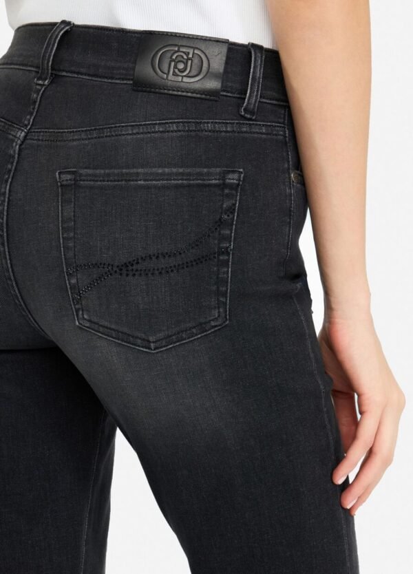 Liu Jo Flared Jeans UF5061-DS615 Denim Black - Afbeelding 4