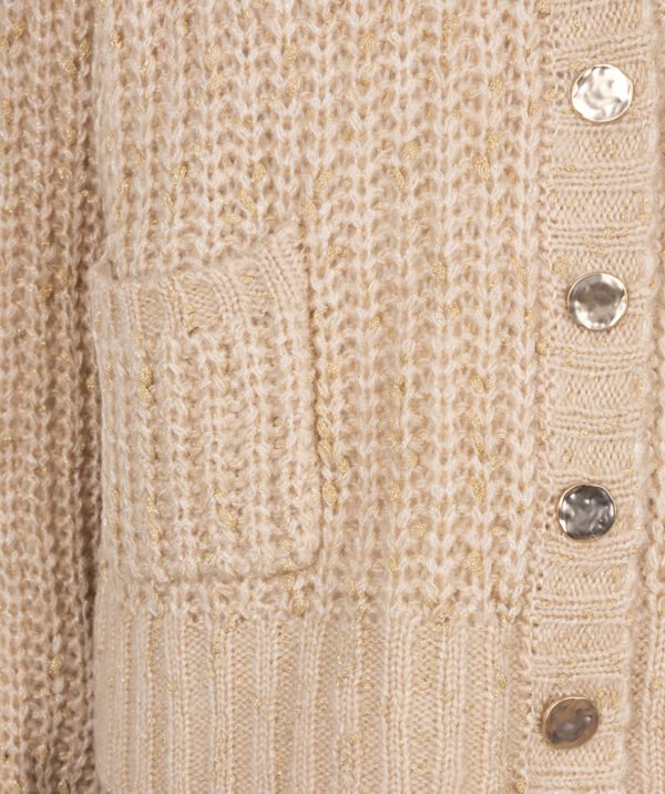 Esqualo Vest F25.02540 Licht Zand - Afbeelding 3