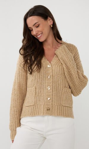Esqualo Vest F25.02540 Licht Zand