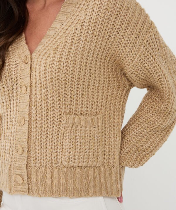 Esqualo Vest F25.02540 Licht Zand - Afbeelding 2