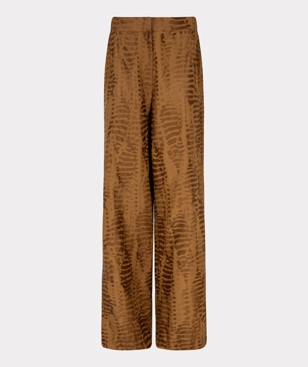 Esqualo Broek  F25.04506 Olive Animal Print - Afbeelding 8