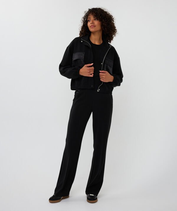 Esqualo Bomber Vest F25.05501 Zwart - Afbeelding 2