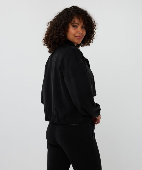 Esqualo Bomber Vest F25.05501 Zwart - Afbeelding 5