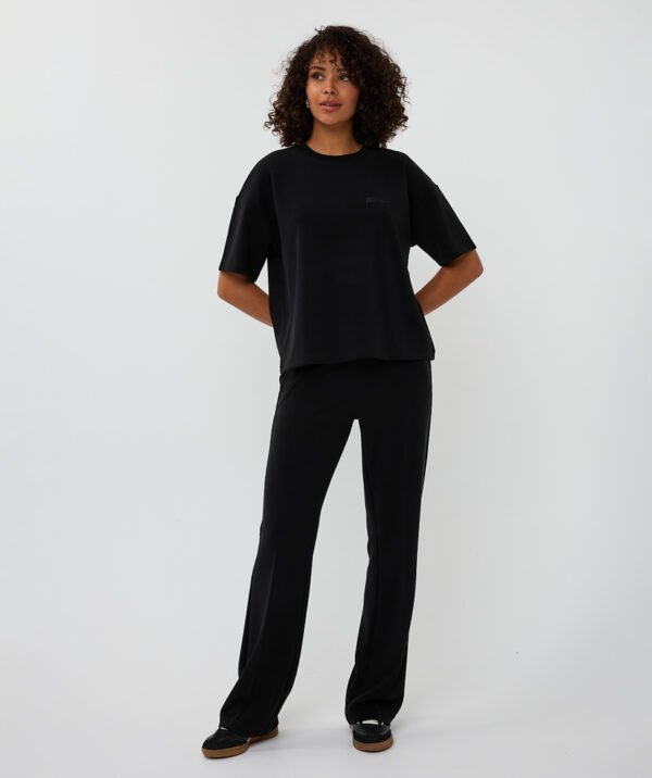 Esqualo Jog Broek F25.05506 Zwart - Afbeelding 3