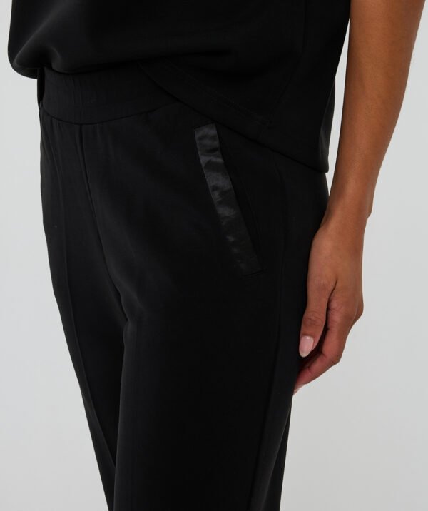 Esqualo Jog Broek F25.05506 Zwart - Afbeelding 4